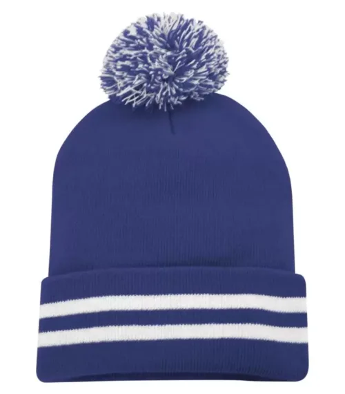 ATC™ EVERYDAY POM POM CUFF TOQUE. C1202
